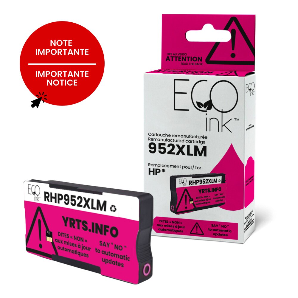 HP No.952XL L0S64AN Reman Magenta EcoInk YRTS 1.6K